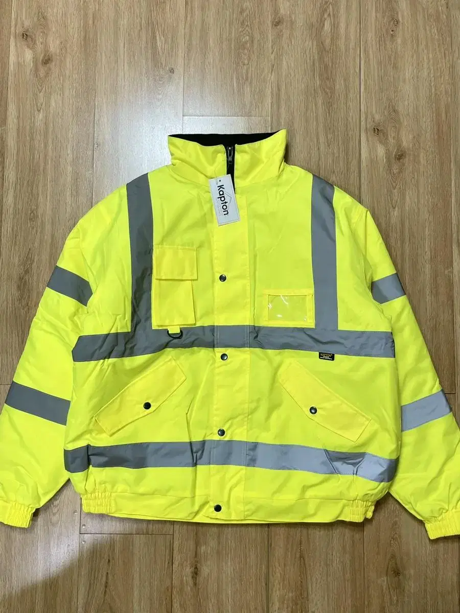 택포) 영국브랜드 Kapton Hi-Vis 리플렉티브 워크 봄버 자켓