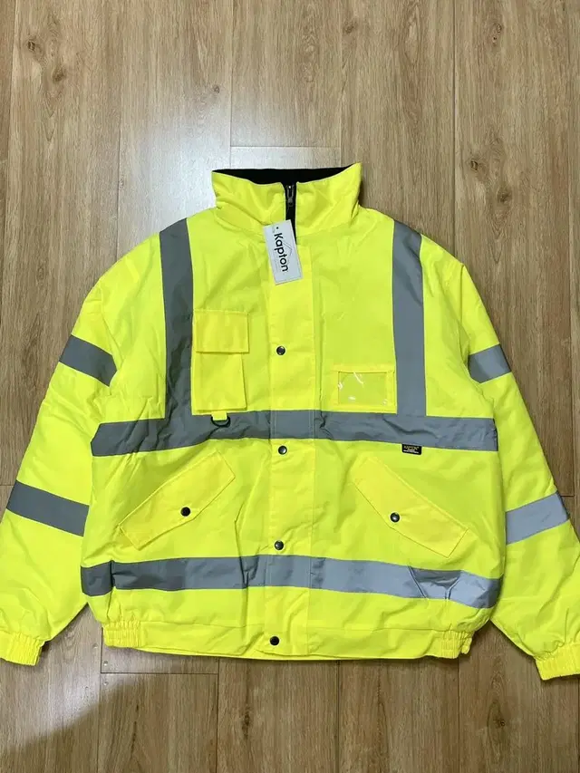 택포) 영국브랜드 Kapton Hi-Vis 리플렉티브 워크 봄버 자켓