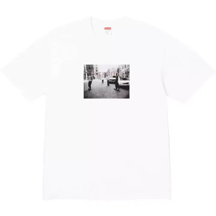 정품 S,M,L,XL,2XL 슈프림 크루96 티셔츠SS23 슈프림반팔