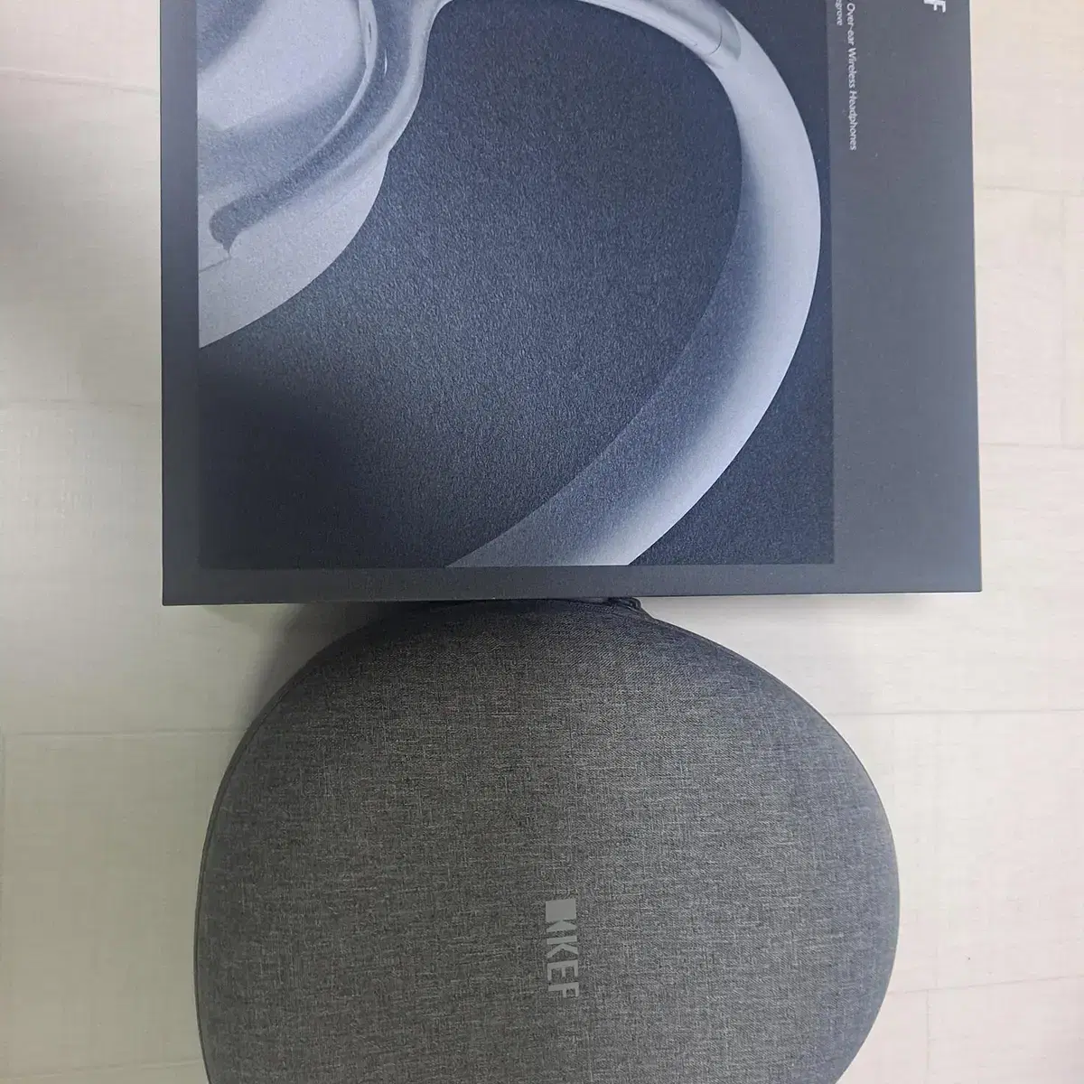 KEF MU7 케프 블루투스 헤드폰 차콜 판매합니다.