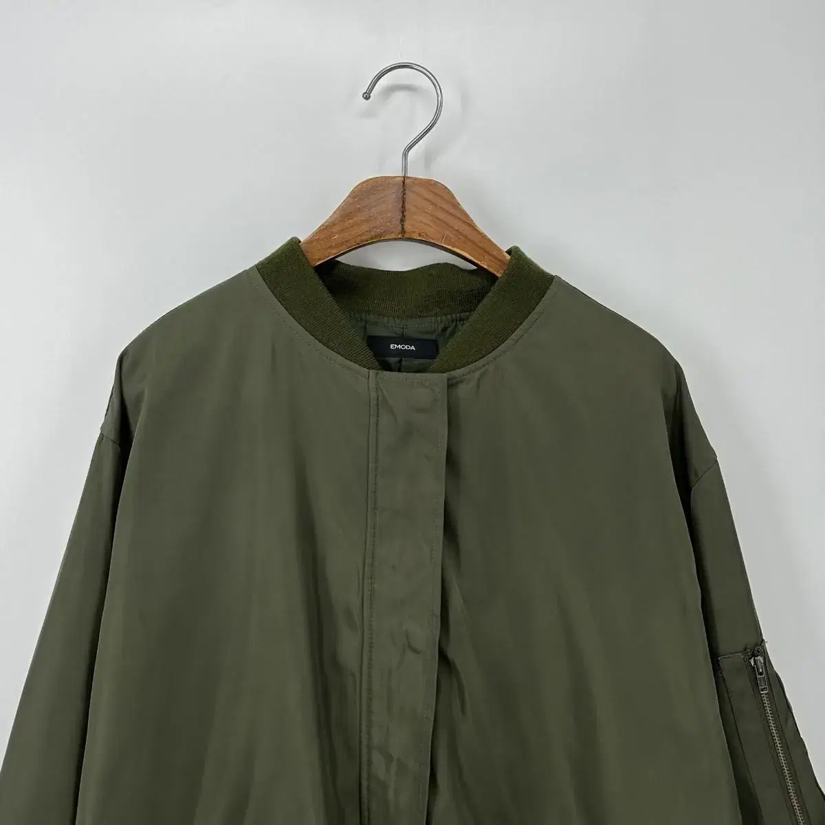 EMODA 롱 야상 사파리 점퍼 (M size / KHAKI)