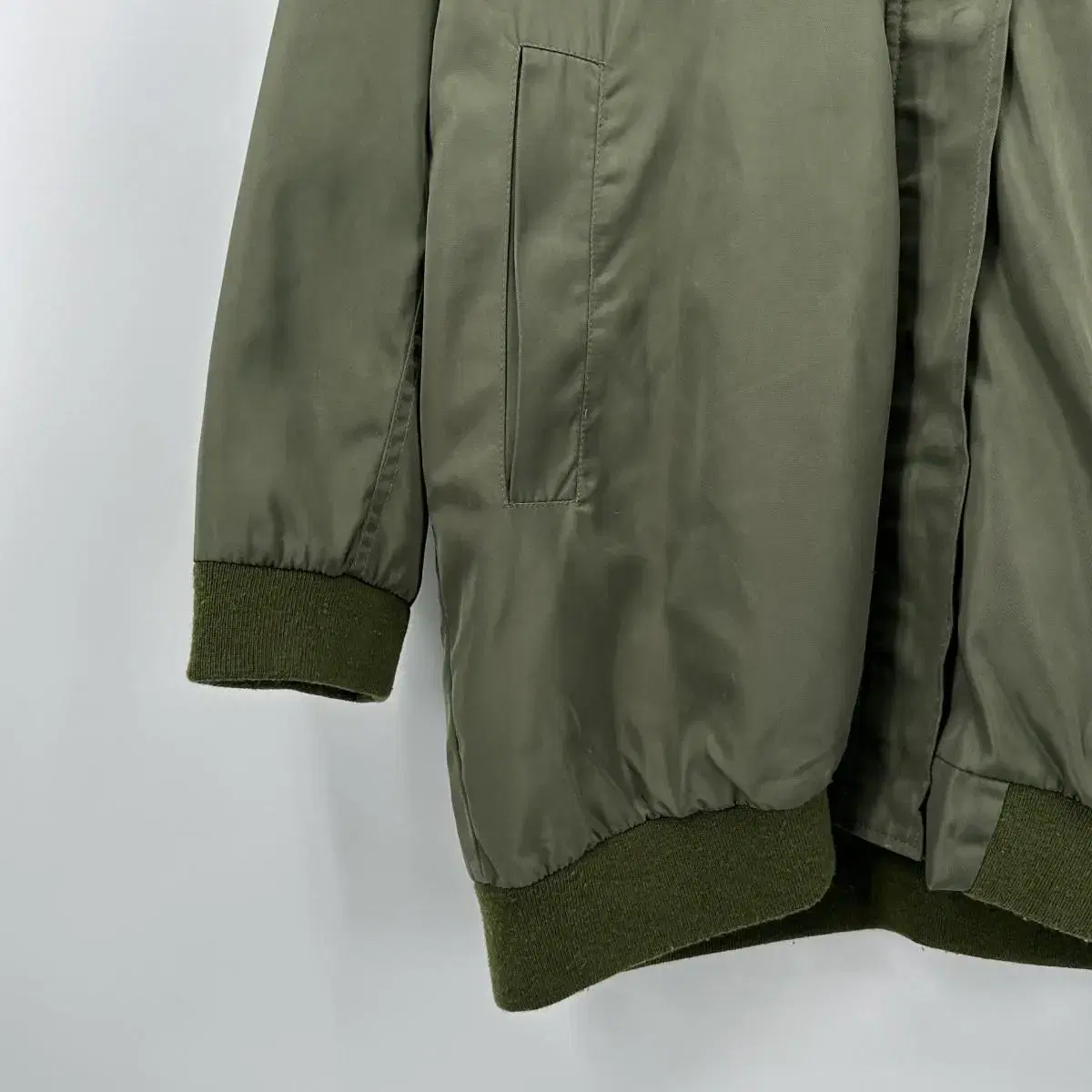 EMODA 롱 야상 사파리 점퍼 (M size / KHAKI)