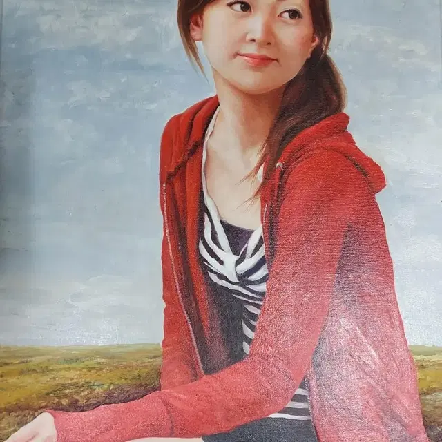 유화 미인도 유명화가  그림