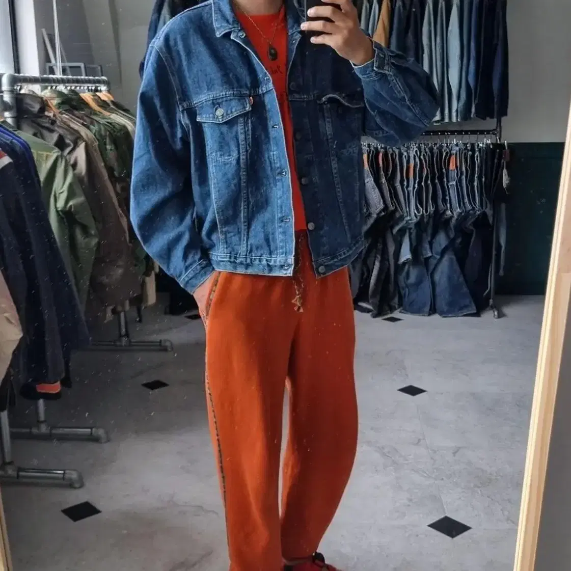 80s jpn Levis Orange Tap 3세대 지쟌