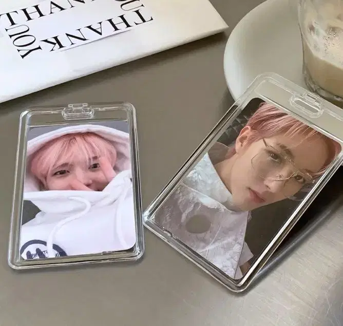 Blancmange Transparent photocard holder unsealed