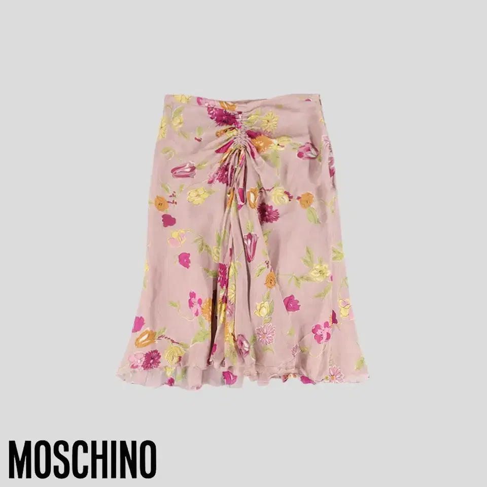 MOSCHINO CHEAPANDCHIC 모스키노 칩앤칙 핑크 플라워패턴