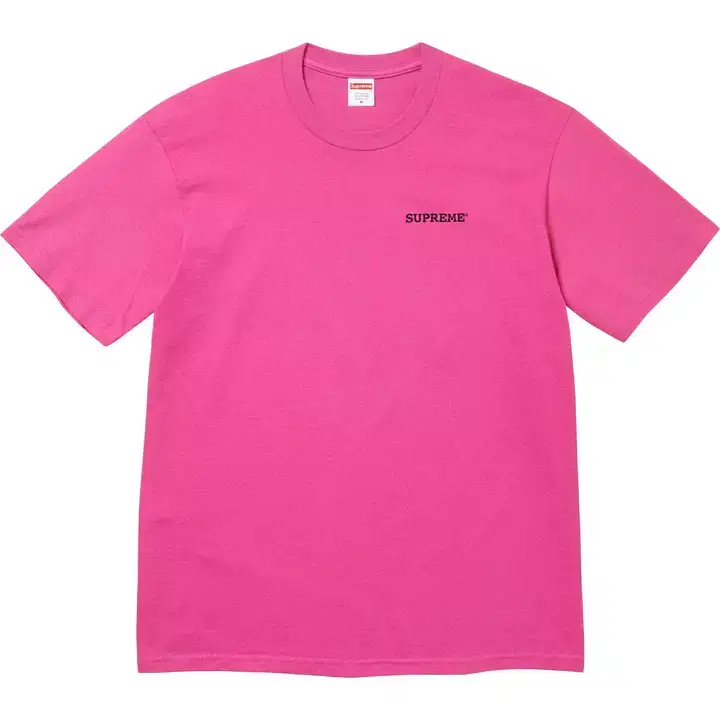 정품 S,M,L,XL,2XL 슈프림 패치워크 티셔츠 SS24 슈프림반팔