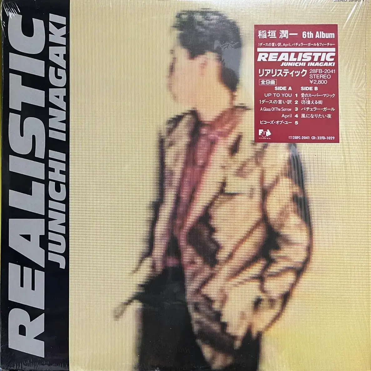 (시티팝)이나가키 준이치 Realistic lp