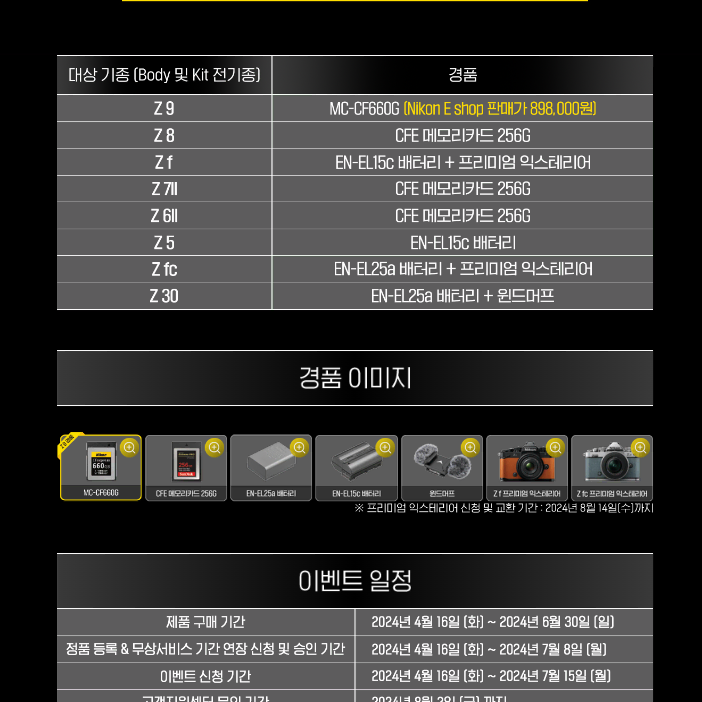 니콘 Z5 미개봉 상품 팝니다