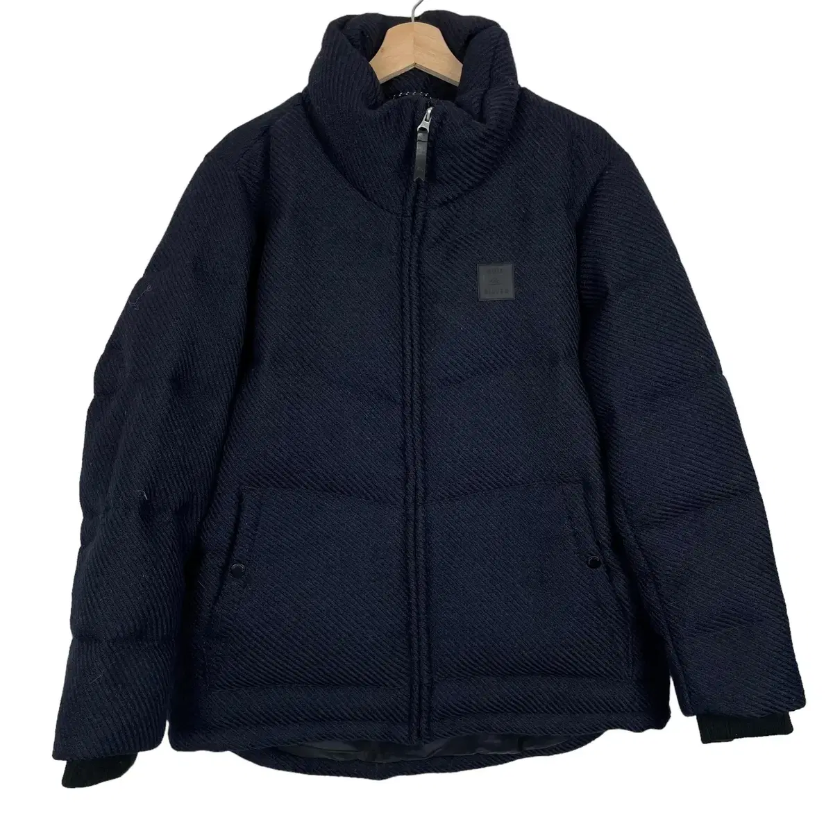 Quicksilver Navy Duck Down Wool Blend Padding