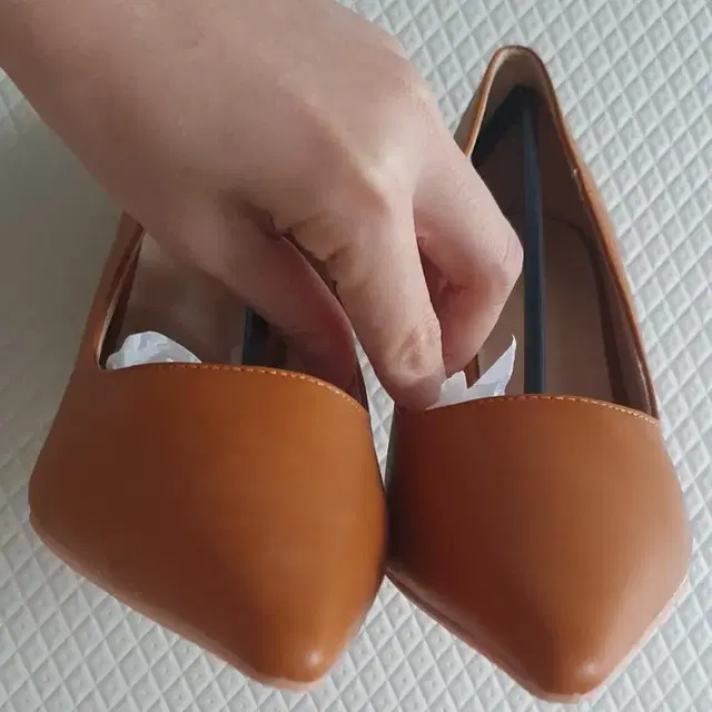 새상품 235 구두 스틸레토 힐 8cm