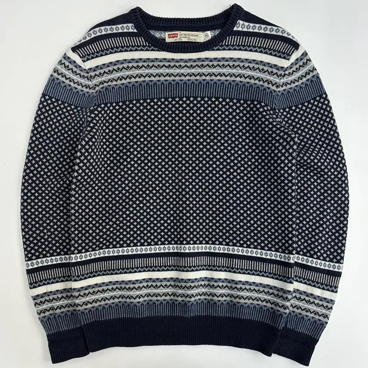 Levi's Patterned Cotton Sweater