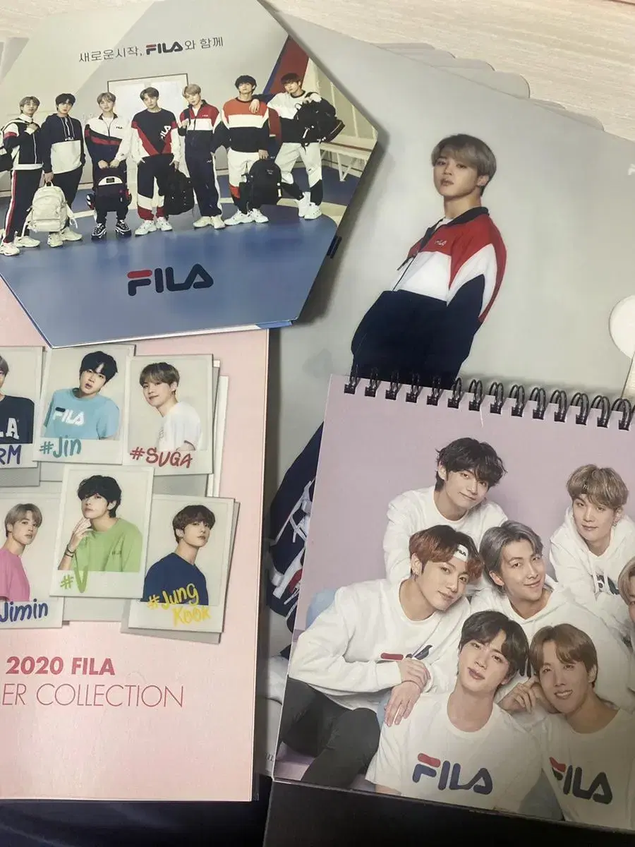 방탄소년단 FILA 굿즈