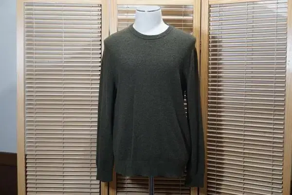 M682 COS Men's 100-size Khaki Round Knit