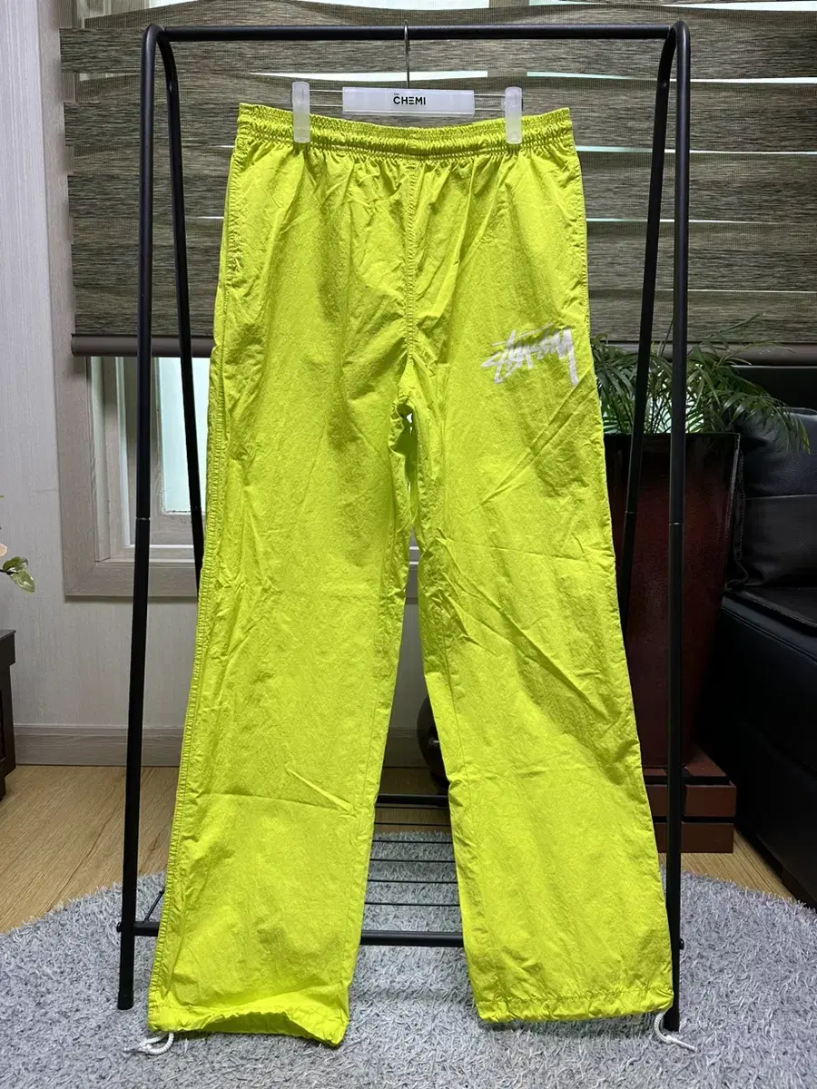 [L]578.StussyXNike Beach Pants (Fluorescent)