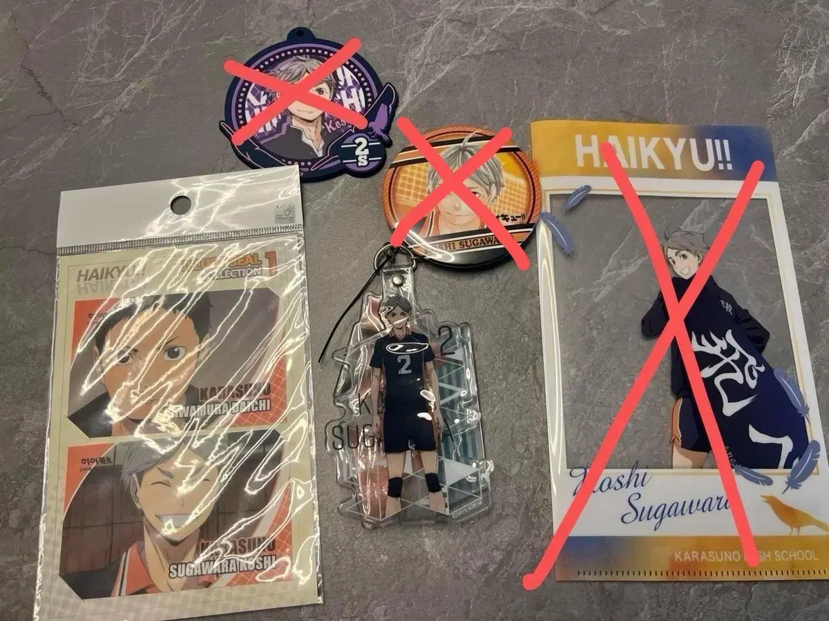 Haikyuu Sugawara Goods in Bulk