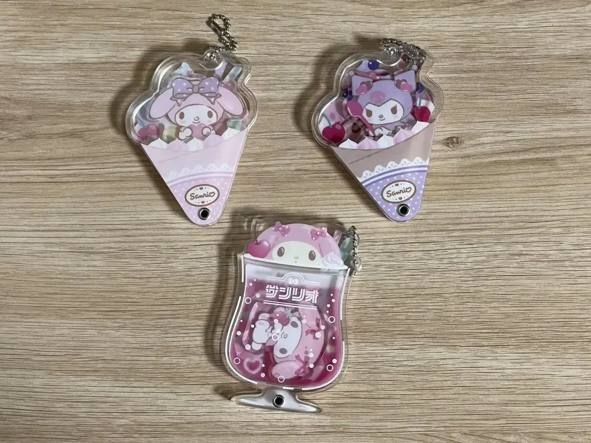 San Rio Custom acrylic keyring wts My Melody Mamel Kuromi Cream Soda Crepe