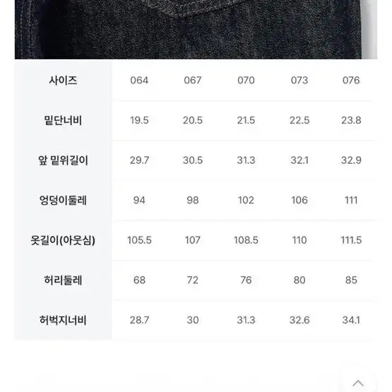 에잇세컨즈 카고 데님 팬츠