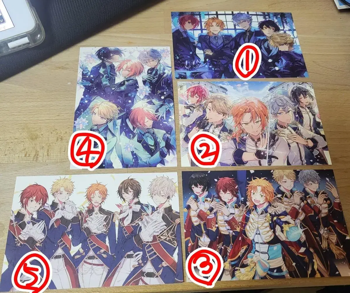 Anstar Knights unofficial goods postcard sells