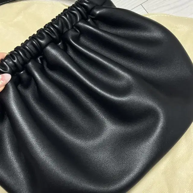 세이모온도 egg bag black S 20도 에그백