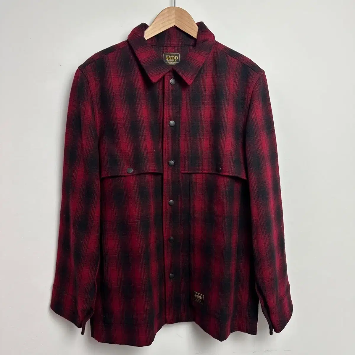 THE FUCT Puckered Shirt Jacket