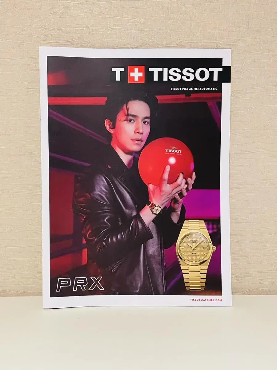 Actor lee dongwook Official limited edition Tissot venue limited edition Photo Album