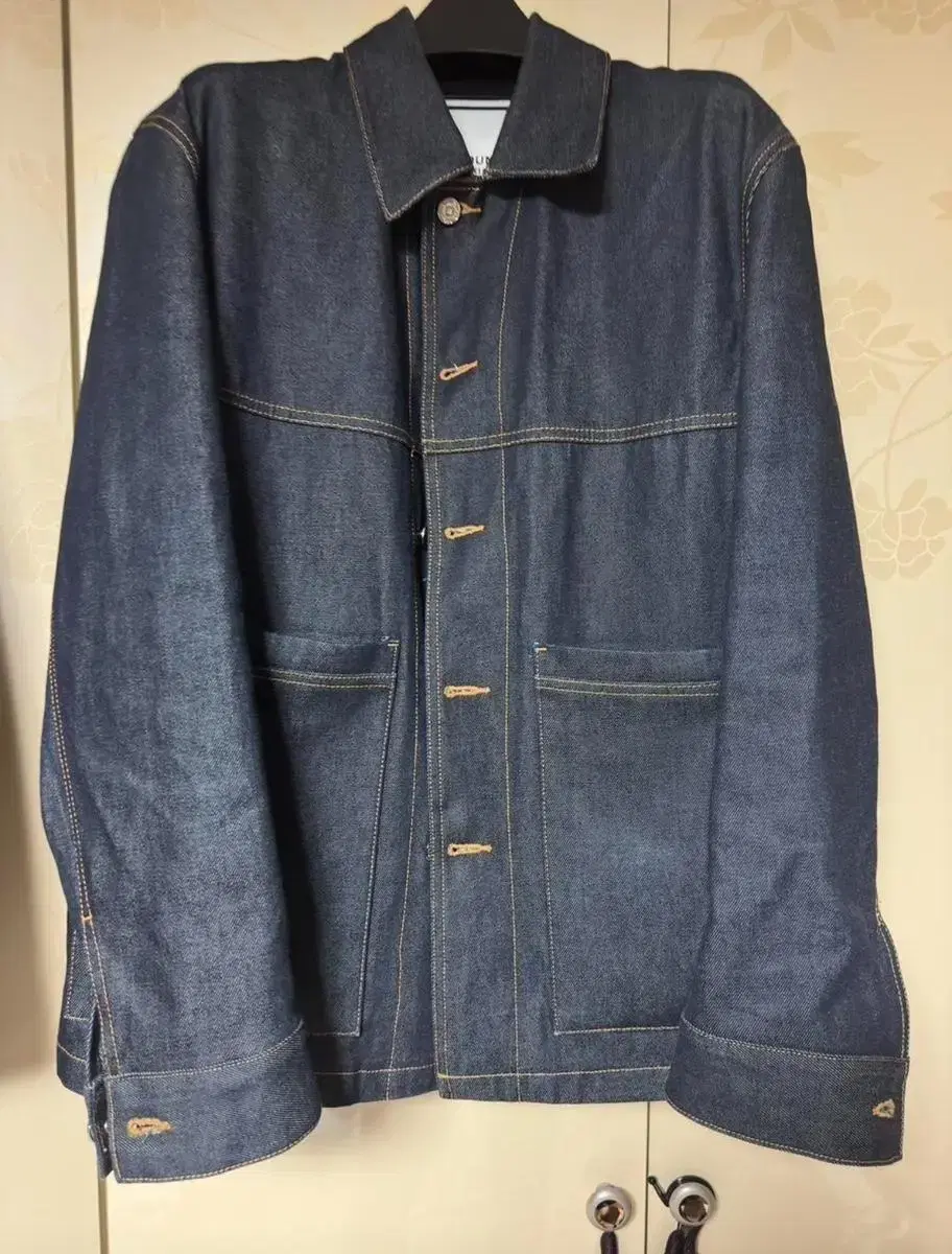 [46] wooyoungmi raw denim chore jacket