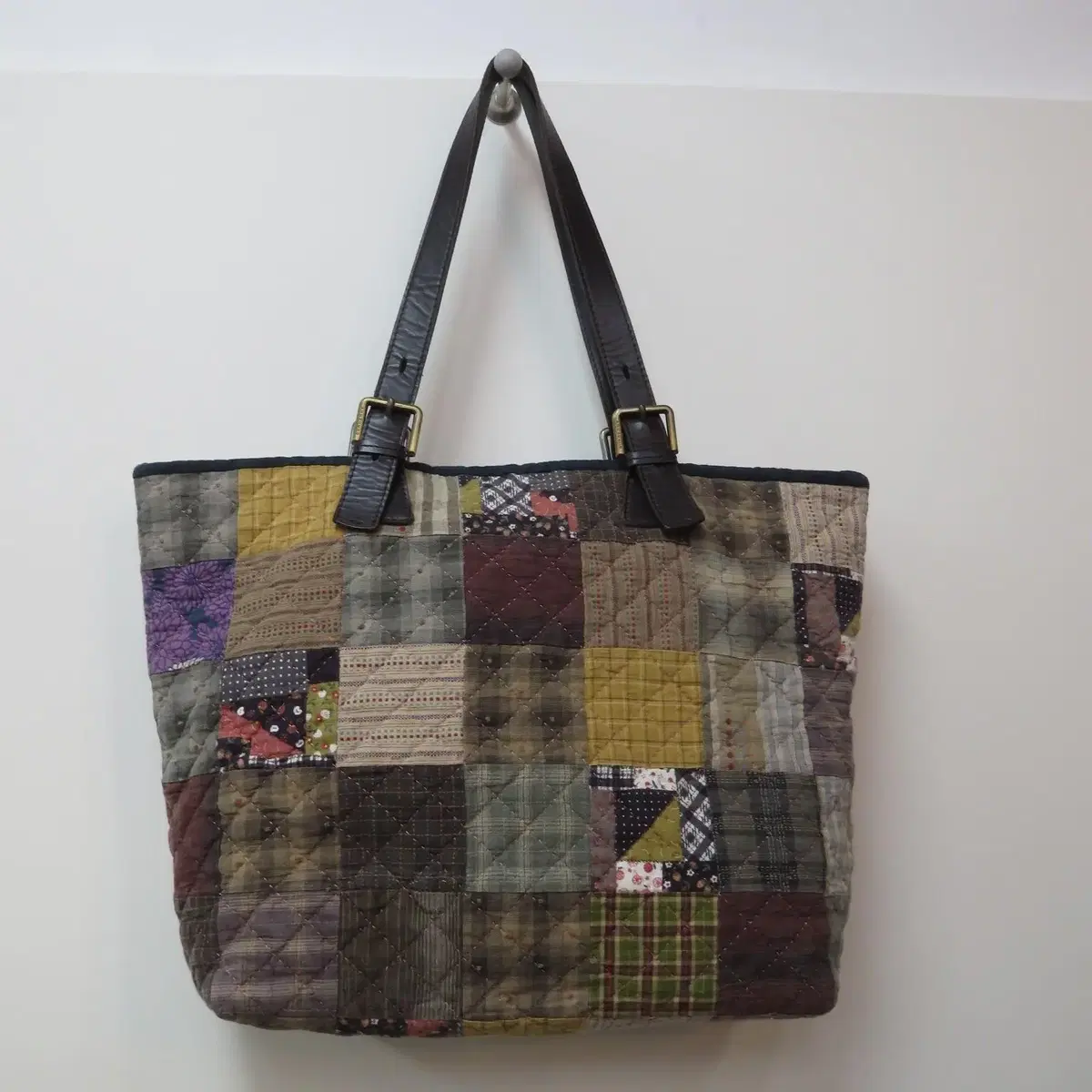 Handmade Quilted Shopper Shoulder Bag