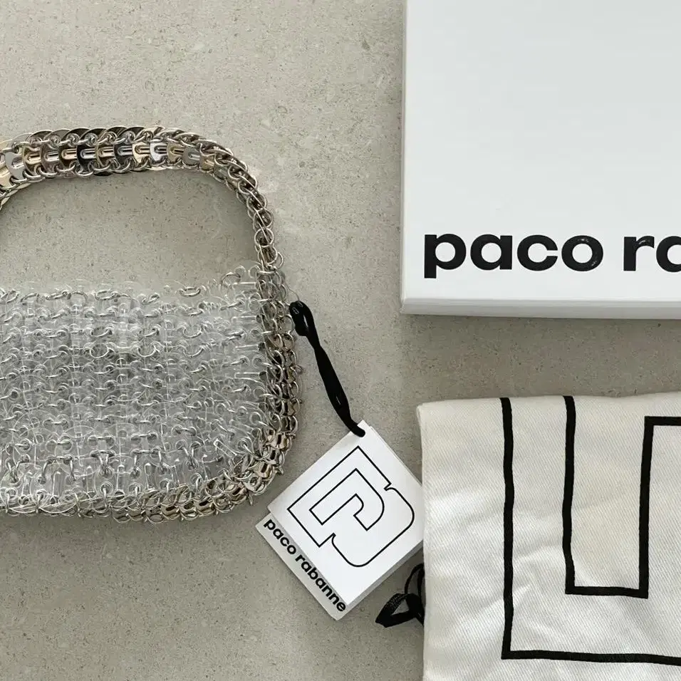 PACO RABANNE 1969 MINI MESS SHOULDER BAG