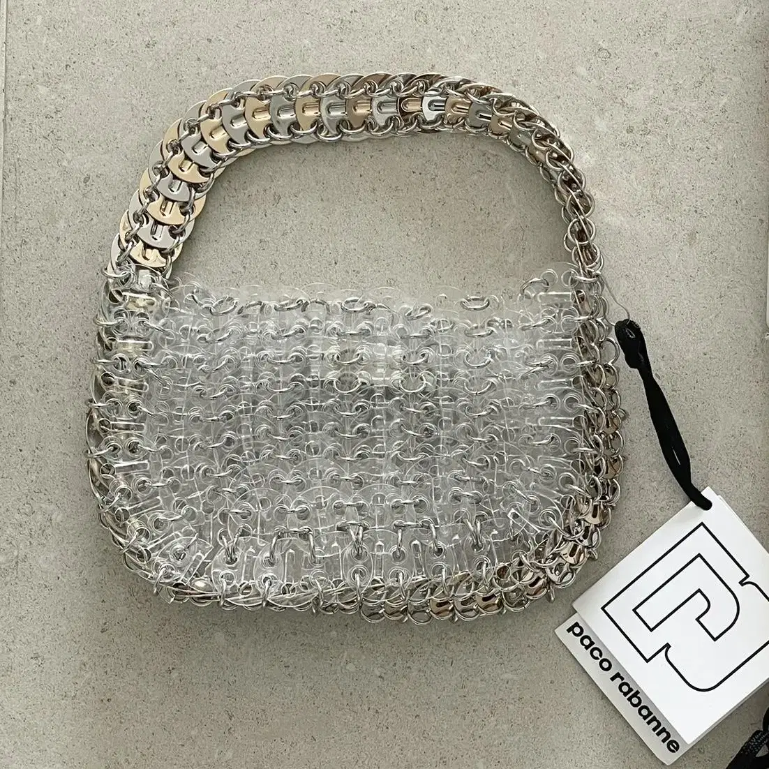 PACO RABANNE 1969 MINI MESS SHOULDER BAG