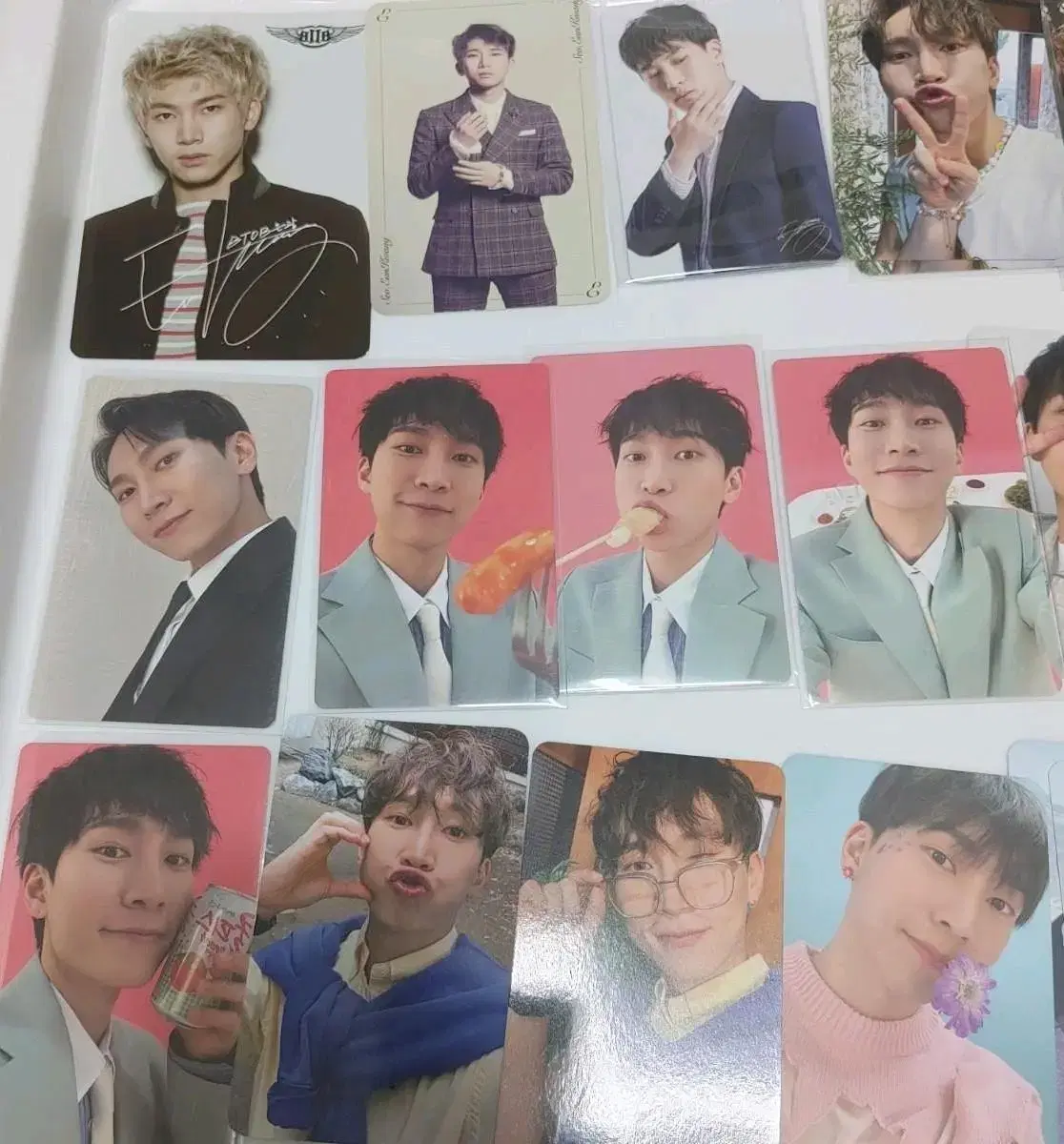 BTOB seo eunkwang photocard pola (official goodsgonggoodmdphotocardalbumSigmihorrorJapanJapanAlbum