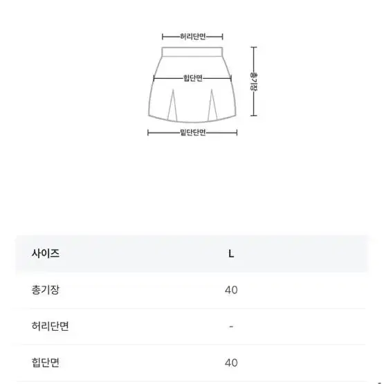 인더클로젯 그레이 빈티지 미니 스커트 (S)