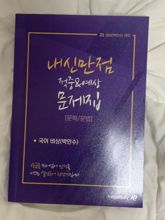 메가스터디 권선경T 고1 비상(박안수) 문학,문법파트 기출문제집