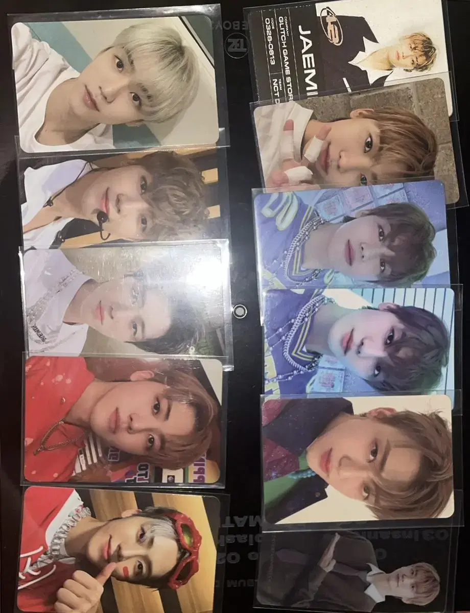 NCT Jaemin photocard bulk (source)