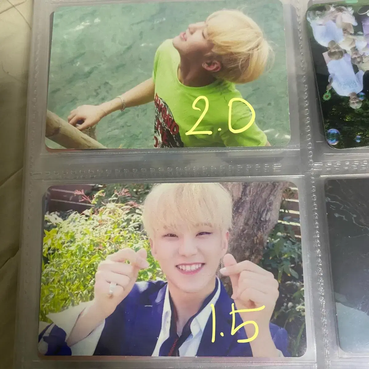 clap clap clap clap clap clap hoshi photocard WTS