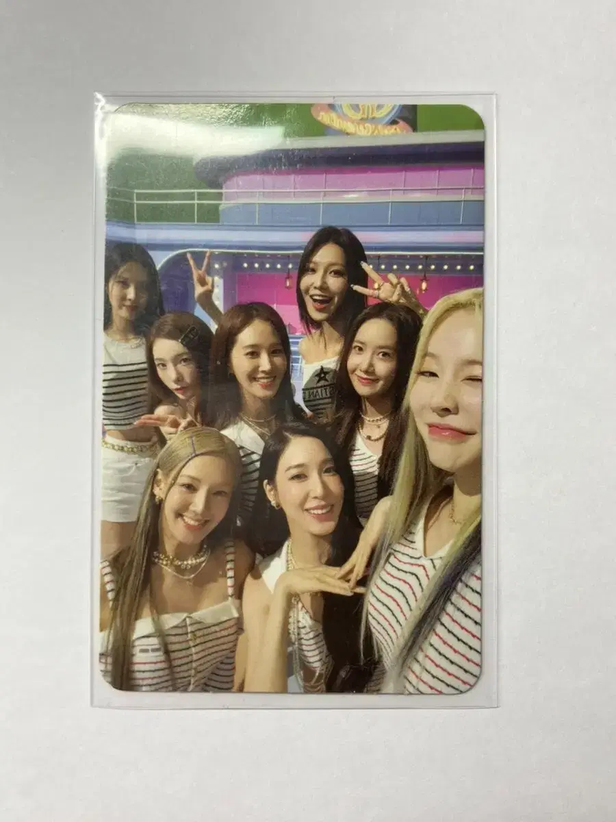 Girls' Generation Forever One Deluxe Group Photo Card