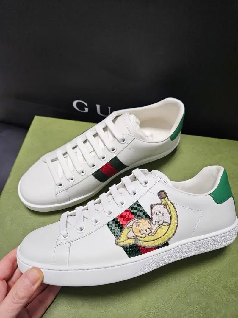 GUCCI 구찌 바나나 에이스 스니커즈