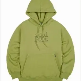 스컬프터 retro outline hoodie greenery XL