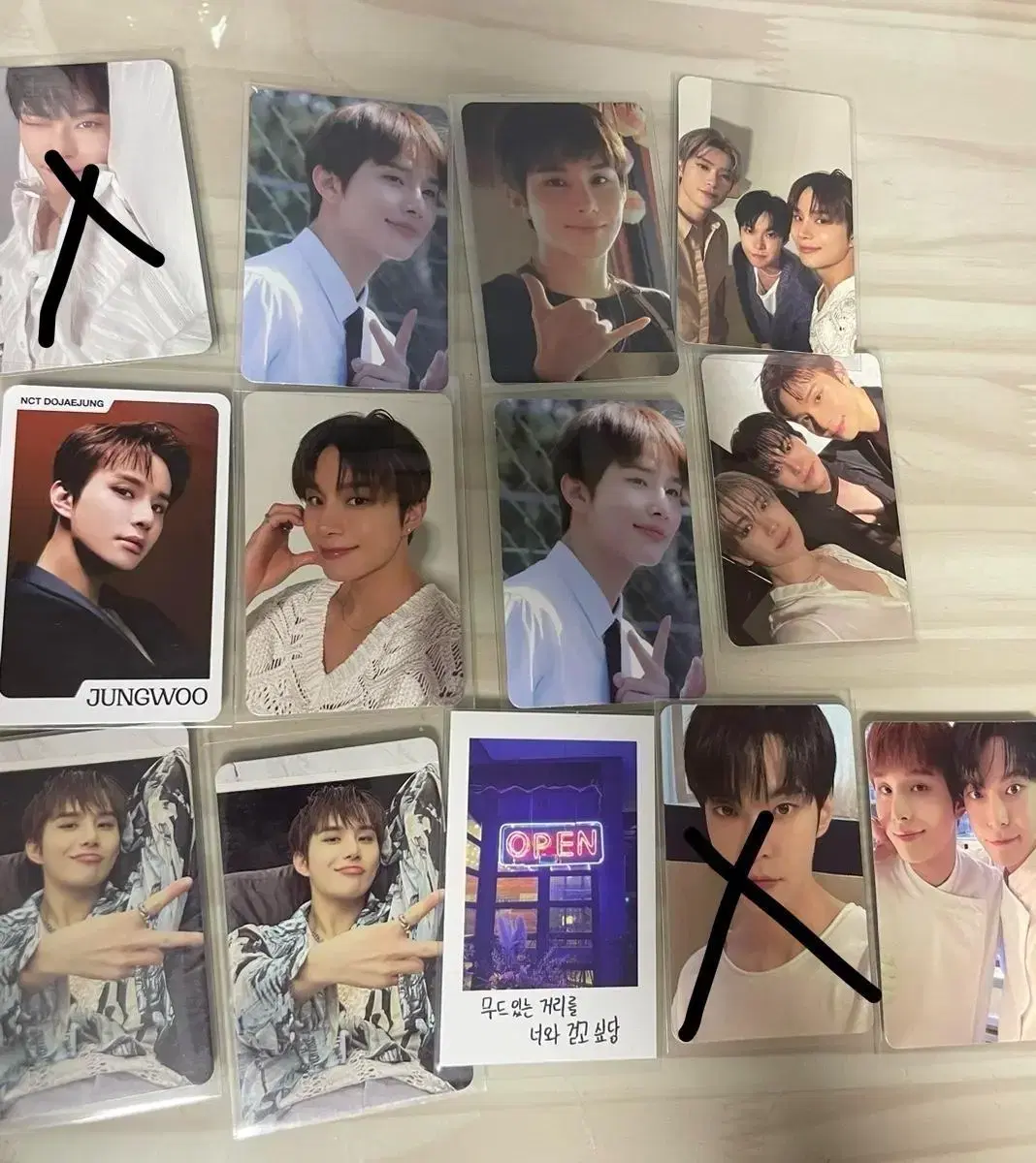 NCT127 NCT127 政府 jungwoo jaehyun doyoung Unit bulk wts photocard tc Album