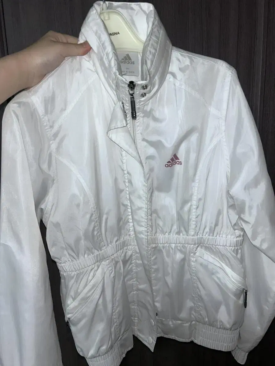 Adidas Windbreaker Vintage White