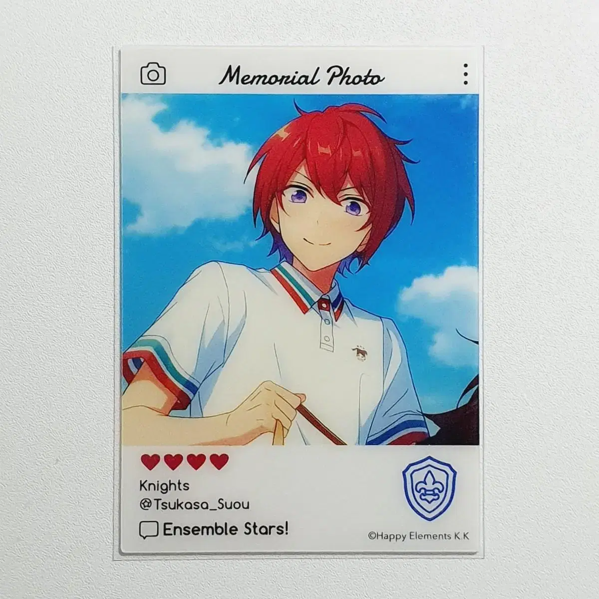 Anstar Tsukasa Emoka 1st Clear Card Pashakore Knights Ensemble Stars