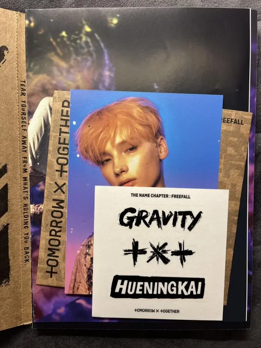 TXT Gravity unsealed album Hooning