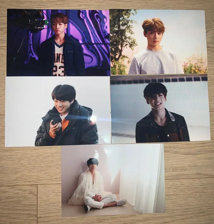 Oh, always jungkook Set of 5 prints (2018 bangtan official exhibition)