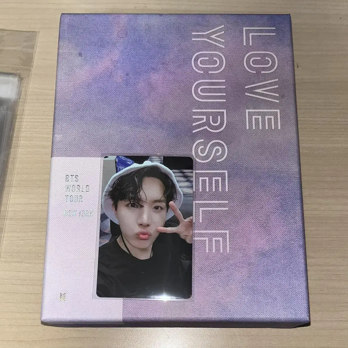 방탄 럽셀콘 dvd 유럽 뉴욕 서울 (지민 포스터, 전부 호석 포카)