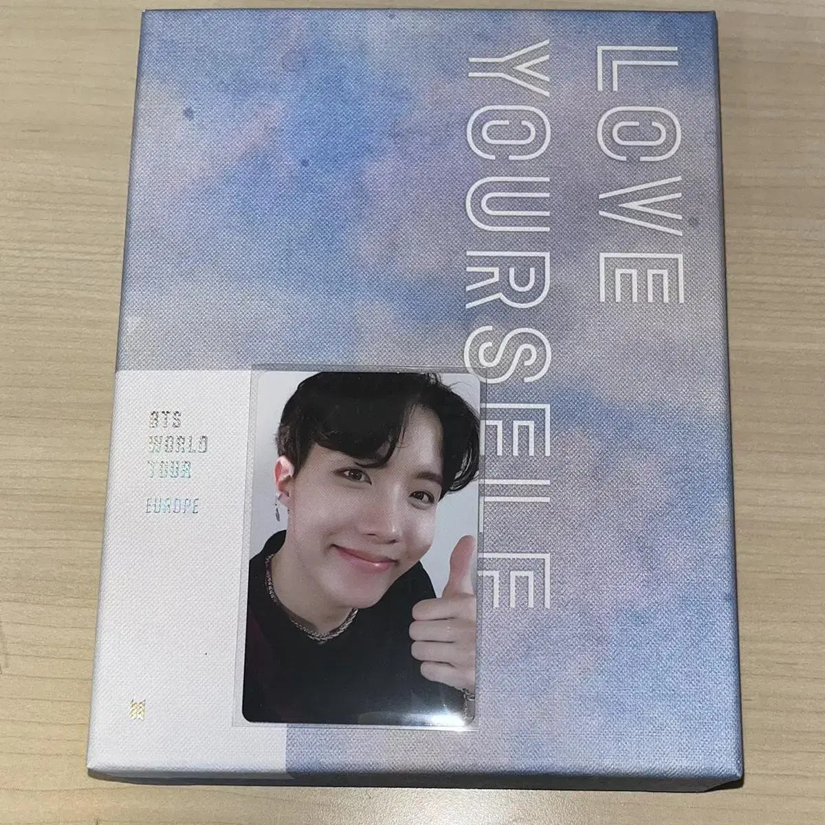 방탄 럽셀콘 dvd 유럽 뉴욕 서울 (지민 포스터, 전부 호석 포카)