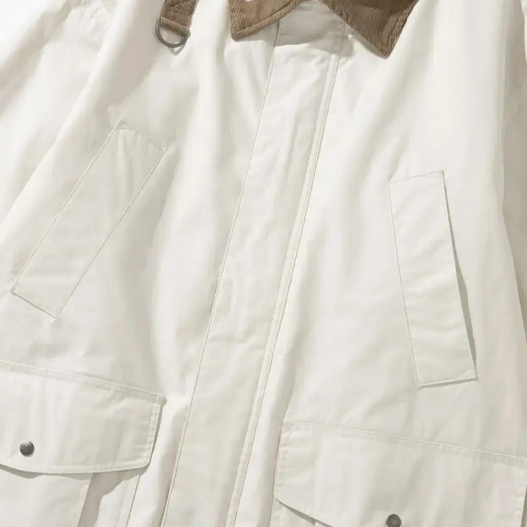 유니폼 브릿지 자켓 L (24ss hunting jacket ivory)