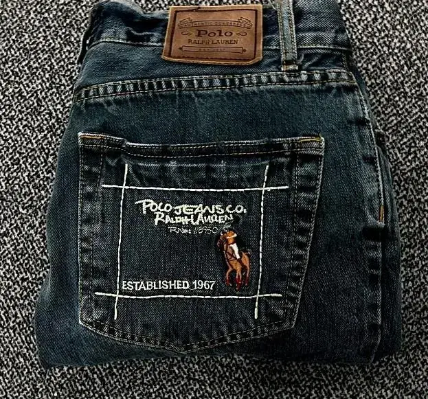 Polo Embroidered Jeans 32