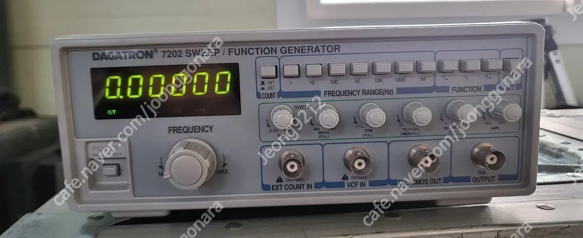 DAGATRON 7202 SWEEP function generator