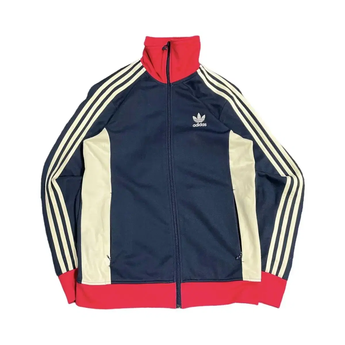 adidas Deep Navy White Tracksuit 105