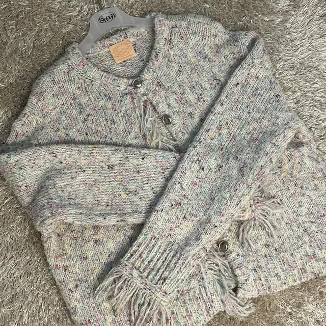 시눈 Sinoon MOUSSE CARDIGAN candy